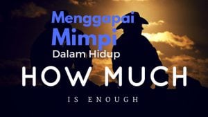 kapan kita harus menyerah menggapai mimpi