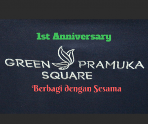 berbagi bersama ykaki - green pramuka square