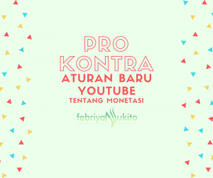 aturan baru youtube soal monetasi